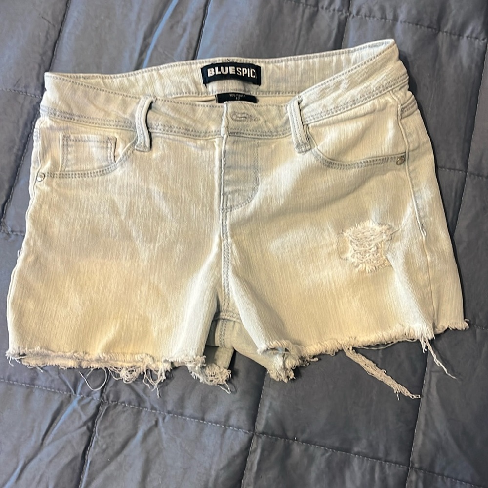 Blue Spice Girls Shorts (Sz 12)
